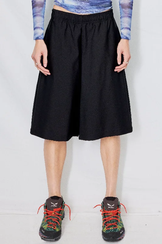 Black Suiting Long Short