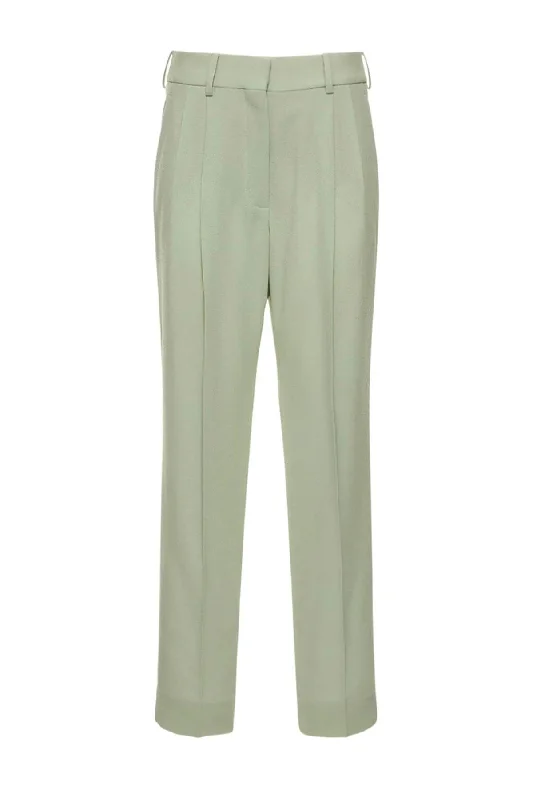 Blazé Milano Cool & Easy Banker Pants - Sage