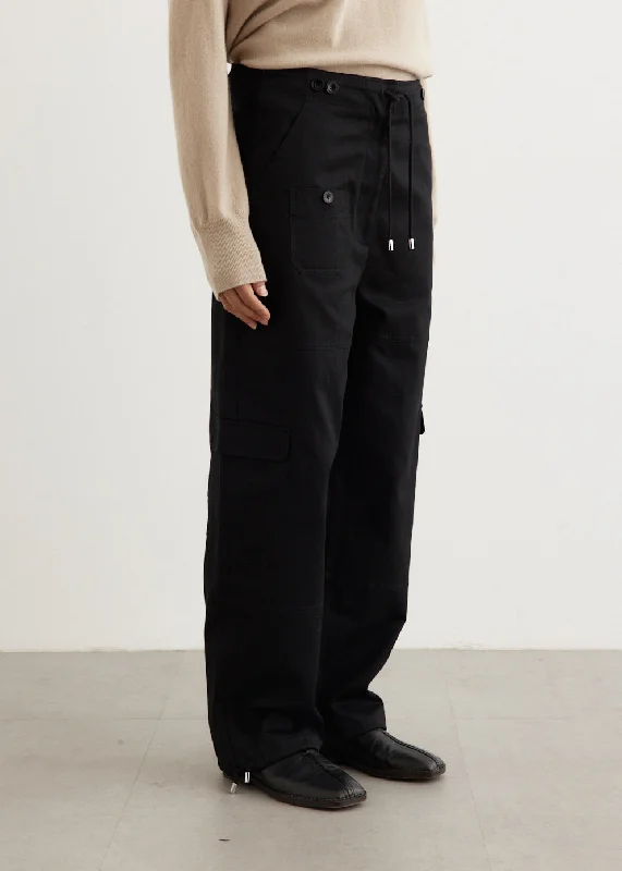 Cotton Cargo Trousers