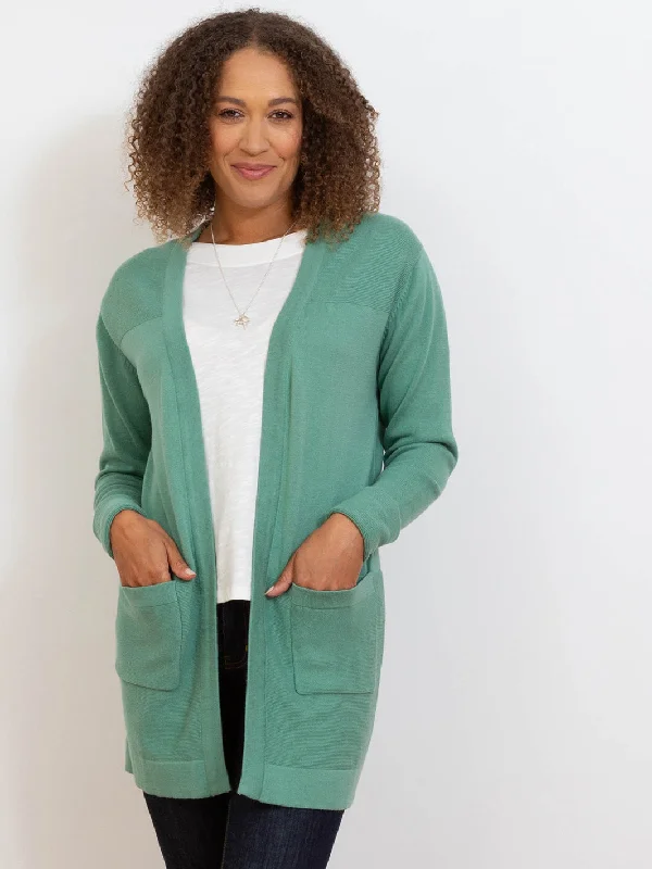 Parley longline knit cardigan