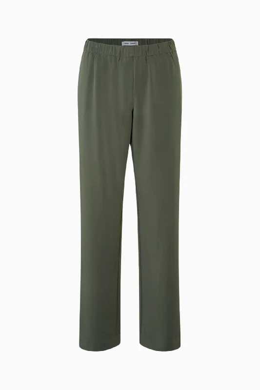 Samsøe Samsøe Hoys Straight Leg Pant - Dusty Olive