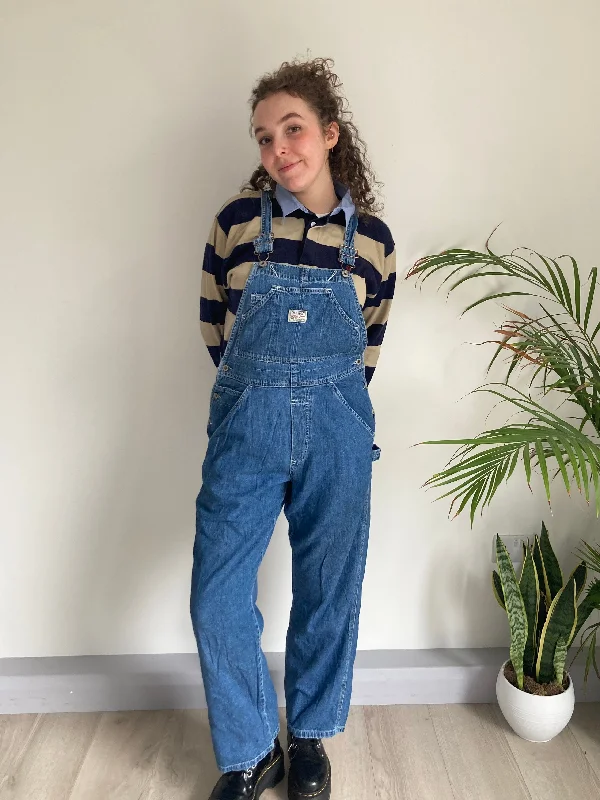 Vintage Denim Dungarees (M)