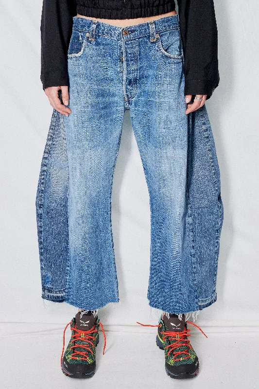 Vintage Indigo Mix Reworked Lasso Jean