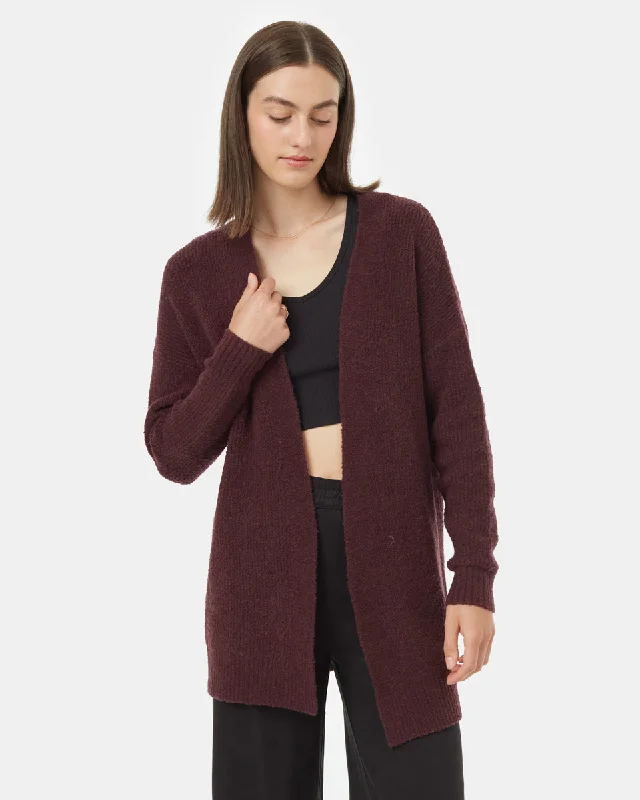 Highline Fuzzy Open Cardigan