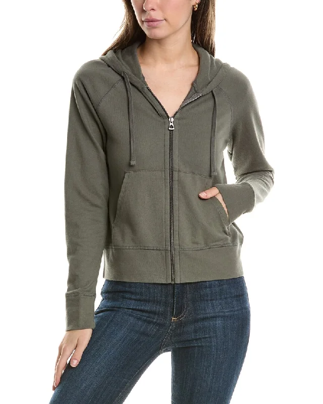 James Perse French Terry Zip Hoodie