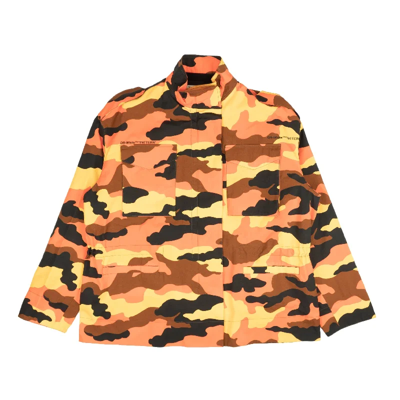 Orange And Yellow Camo Jacket