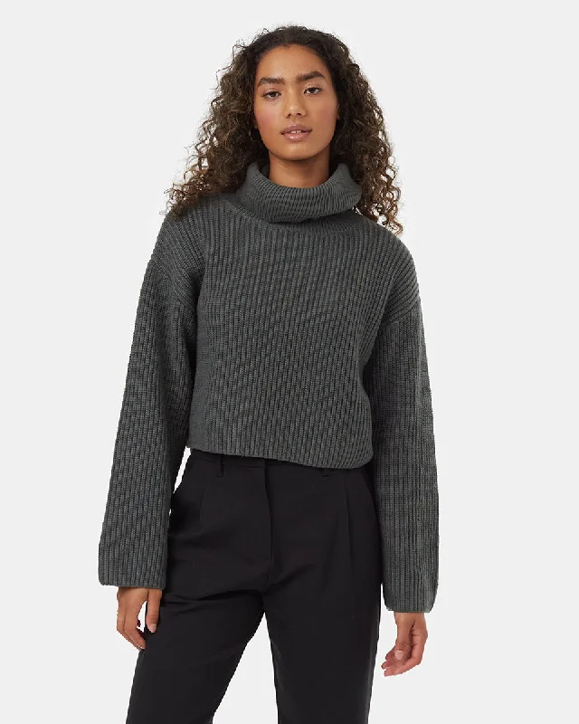 Highline Wide Neck Turtleneck