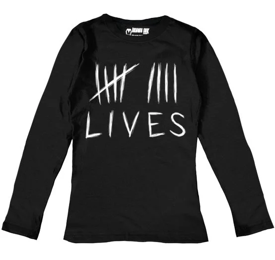 9 Lives Women Long Sleeve Tshirt