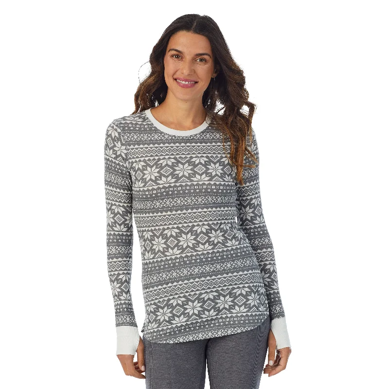 Stone Grey Fairisle / XS