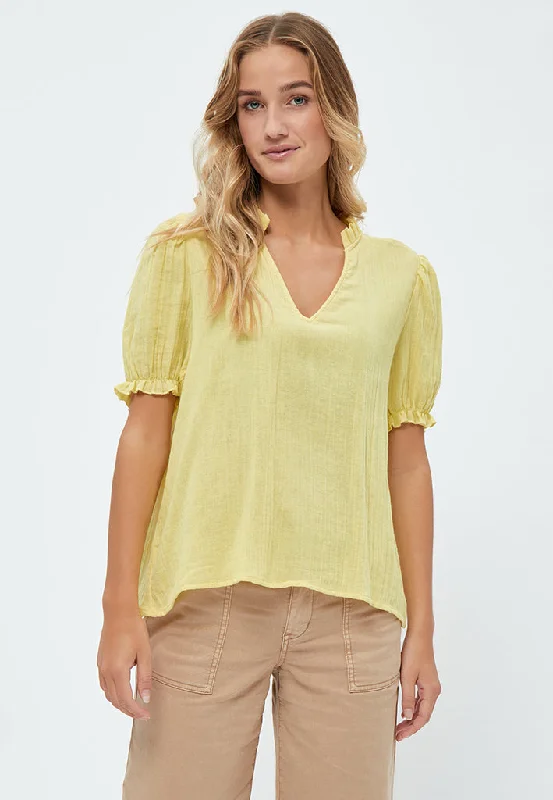 Cabena Blouse - Canary Yellow