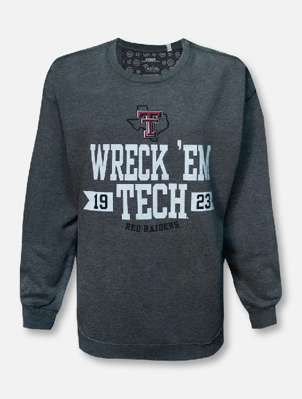 Pressbox Texas Tech Red Raiders ""Poncho Hood"" Crew Pullover