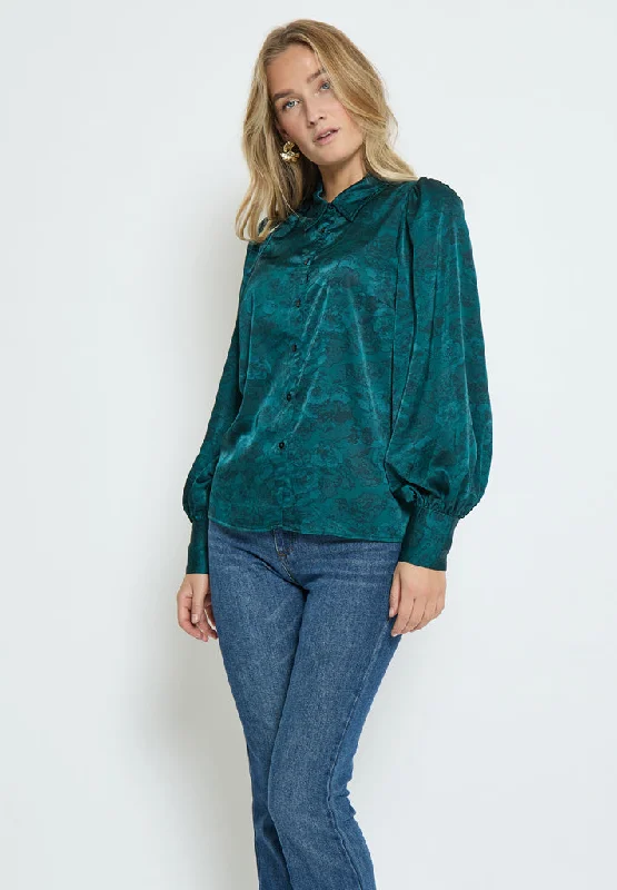 PCRaya Giada Shirt - Ocean Depth Print