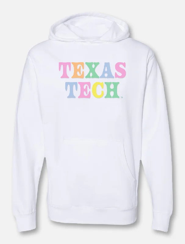 Texas Tech ""Cotton Candy Puff"" Hoodie Sweatshirt