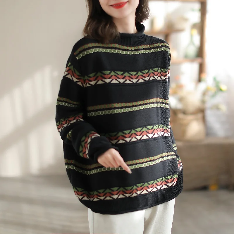 Women Casual Fashion Cotton Knitted Cardigan