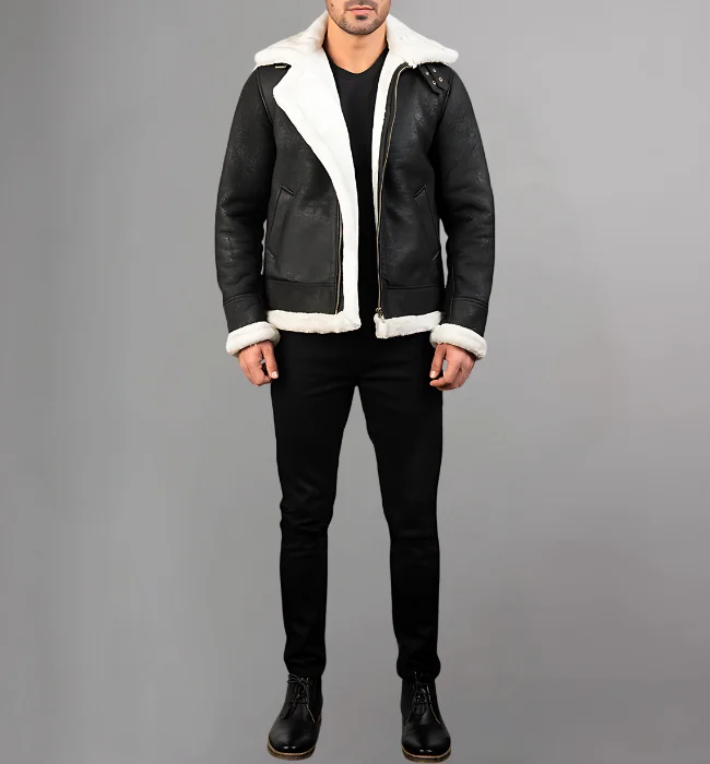 XS / Matte Black-White Fur