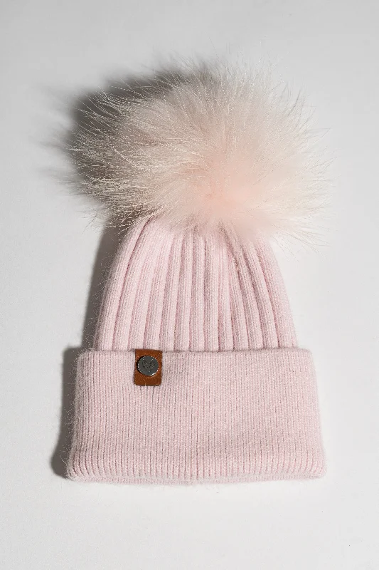 Harley Pom Pom Hat - Pink