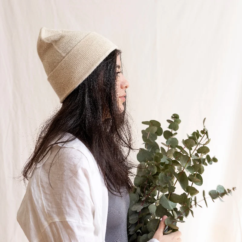 MISKI slouchy alpaca beanie