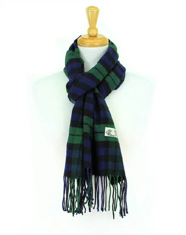 Plaid Cashmere Feel Scarf 12-pack, CM#29