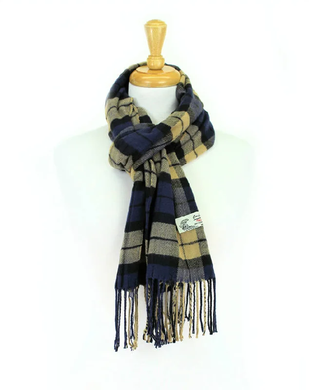 Plaid Cashmere Feel Scarf 12-pack, CM30