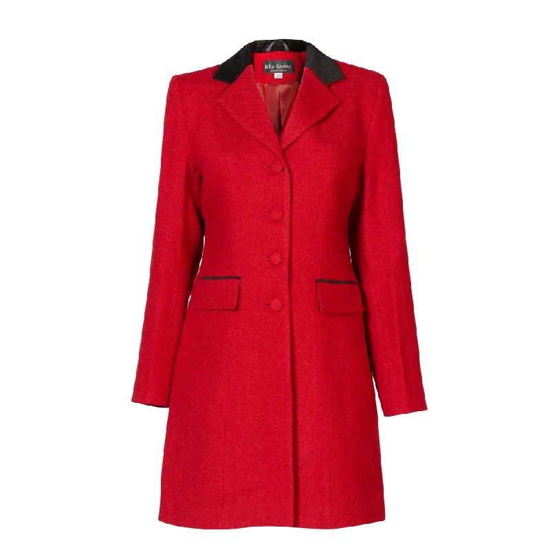 Women's Harris Tweed Jacket - Sophie - Red Twill